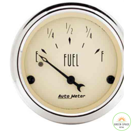 Auto Meter Antique Beige Fuel Level Gauge 2-1/16" Electrical